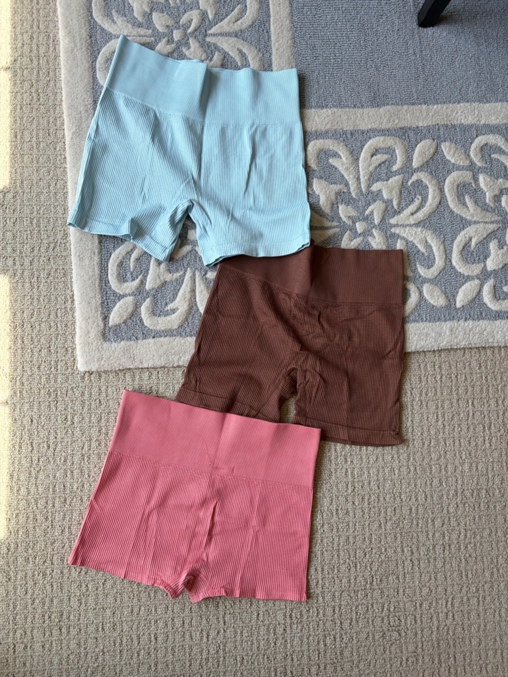 Colsie ribbed biker shorts bundle